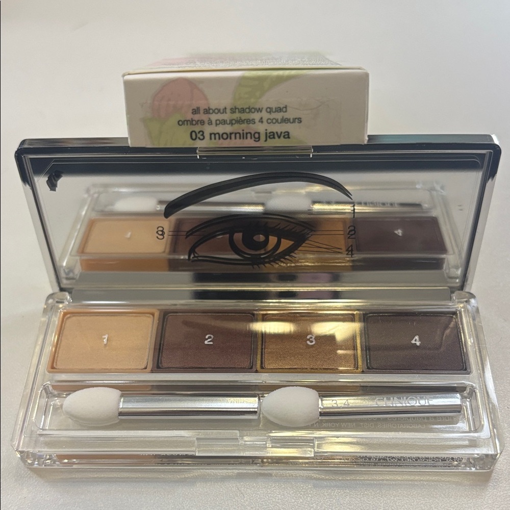 Clinique Eyeshadow Quad -03 Morning Java